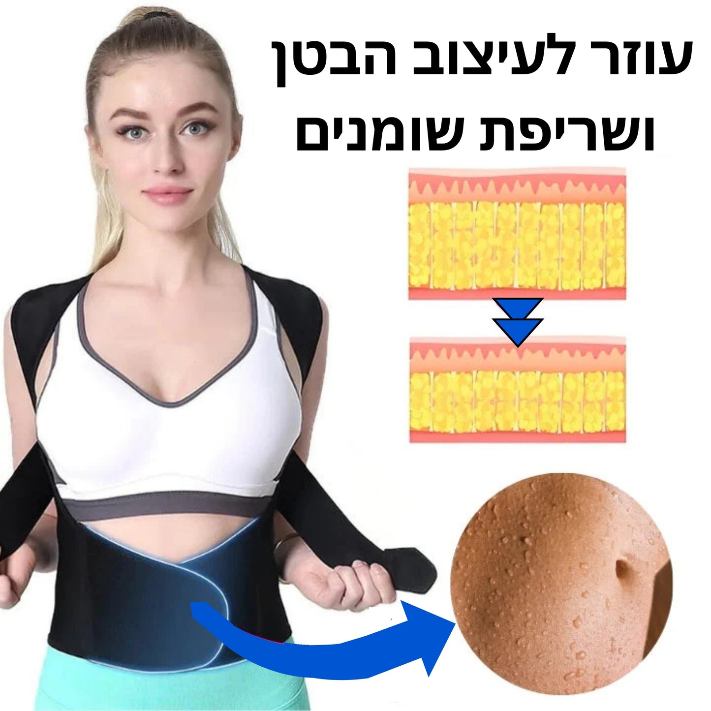 הפתרון המהפכני לנוחות מיידית וחיטוב הבטן
